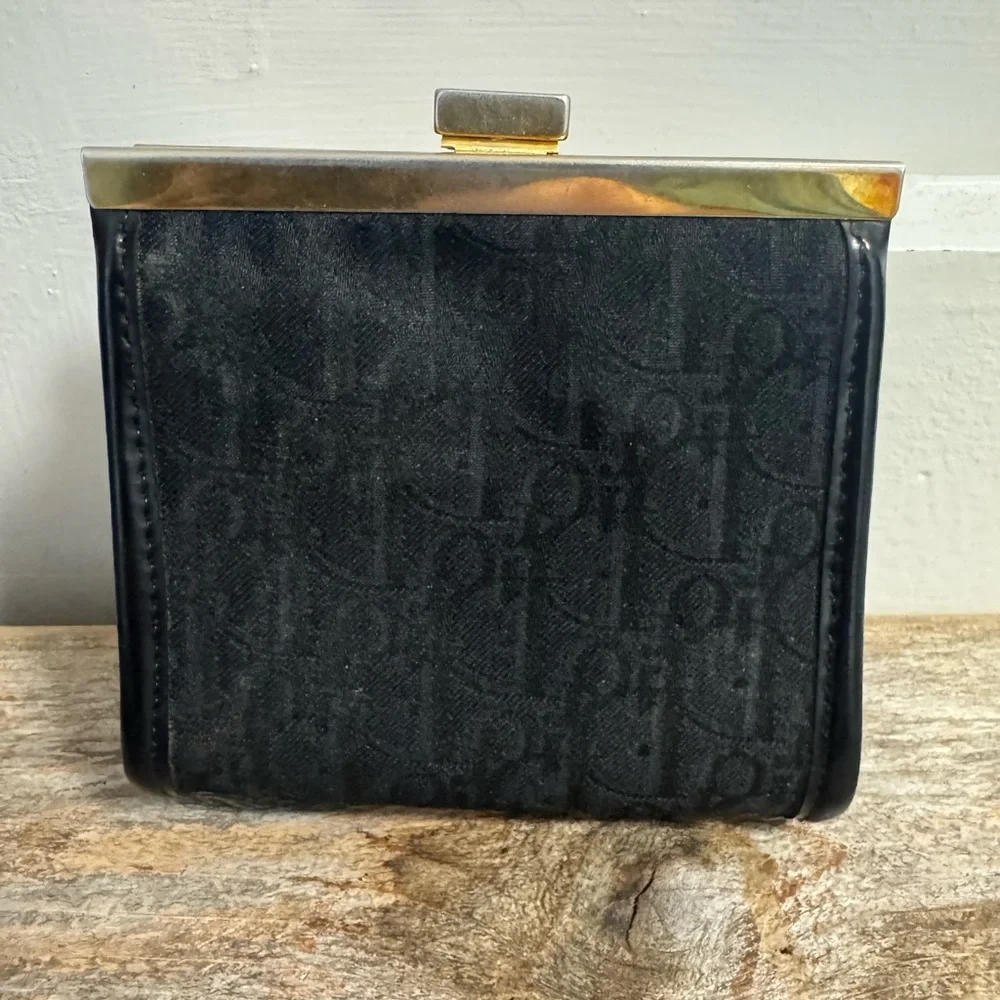 Christian Dior Late 1970's - Early 1980's Wallet/Coin Pouch